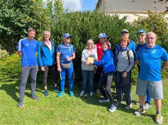 Sortie annuelle de marche nordique à Herqueville