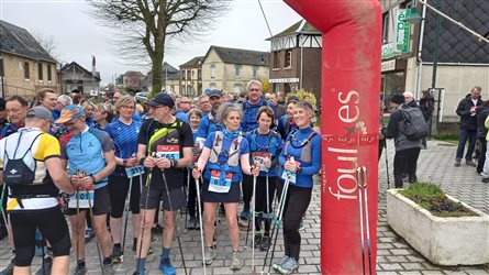Les traileurs & marcheurs au Trail de la Ronce