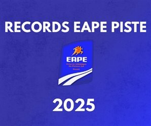 Actualisation des records du club 'Piste'